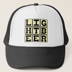 Light Beer, Healthy Cerveza Trucker Hat