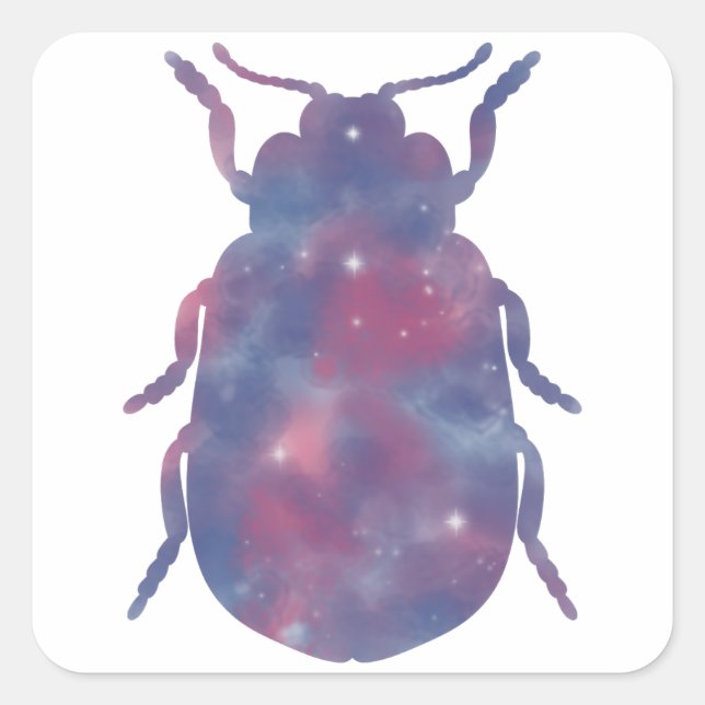 Light Beetle Starscape Sticker (Front)