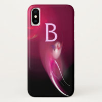 LIGHT BIRD IN PINK FUCHSIA MONOGRAM