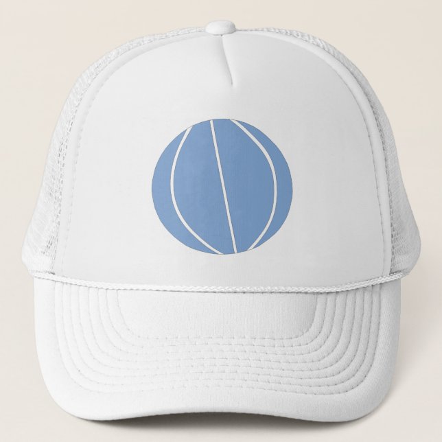 Light Blue Basketball Hat (Front)