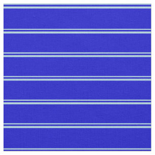 Light Blue & Blue Pattern Fabric