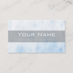 Light Blue Business Card