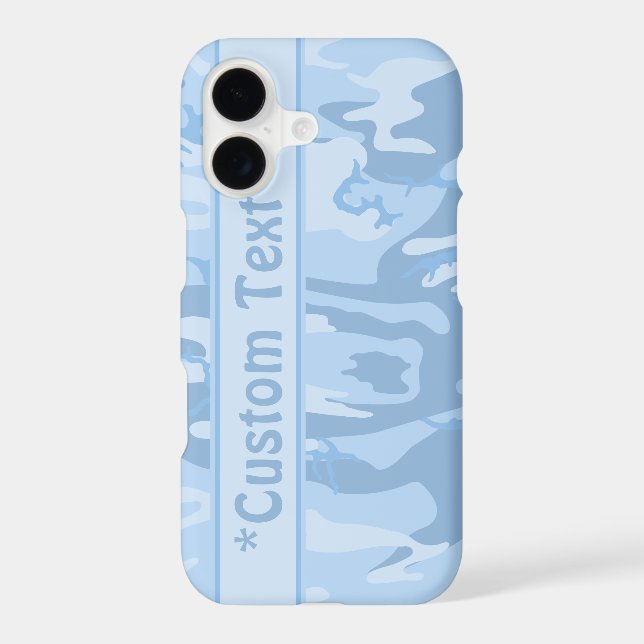 Light Blue Camo w/ Custom Text (Back)