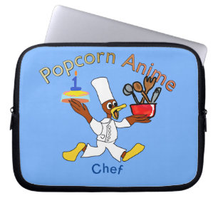 Light Blue Chef Ducky Kazoo Electronics Bag