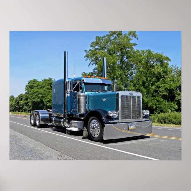 Light Blue Flattop 379 Poster (Front)