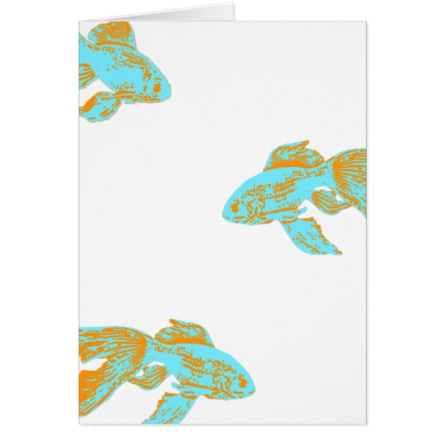 light blue goldfish (Front)