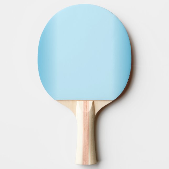 Light Blue Gradient Ping Pong Paddle (Back)