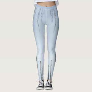 Light Blue Icicle Leggings 