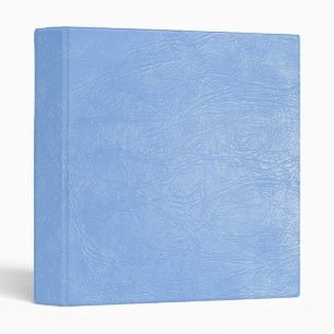 light blue leather texture binder