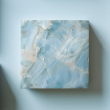 Light Blue Luxurious Gemstone Modern Aesthetic
