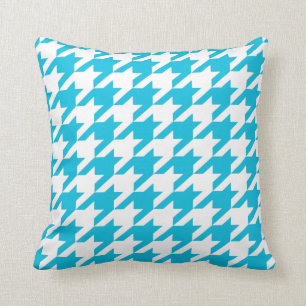 Light Blue Moods Throw Pillow
