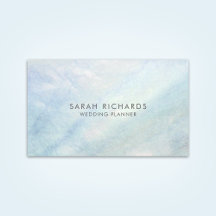 Light Blue Mother of Pearl Minimalist