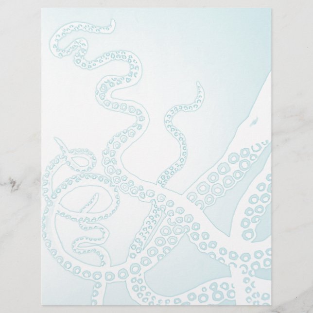 Light Blue Octopus Tentacles (Front)