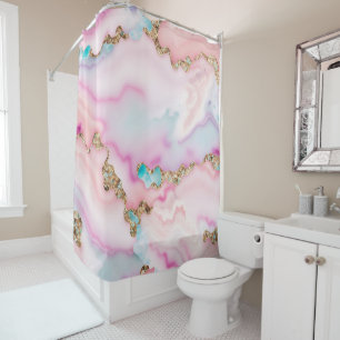 Light Blue Pink Agate Marble Popular Collection