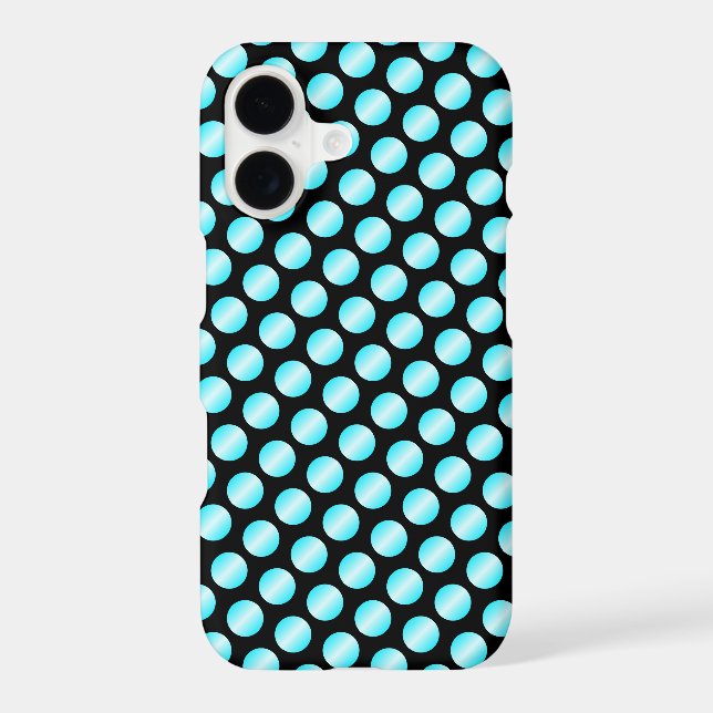 Light Blue Polka Dot Design (Back)