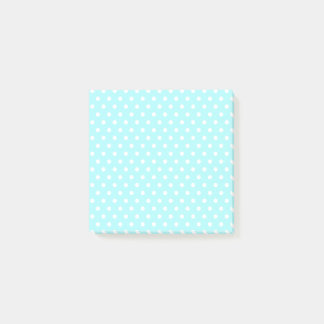 Light blue Polka Dots Post-it Notes