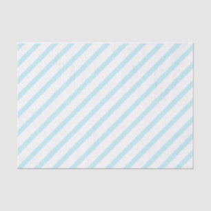 Light Blue Stripe Tissue Paper
