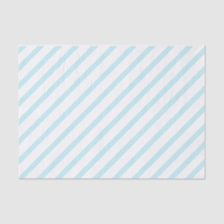Light Blue Stripe Tissue Paper