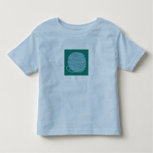 Light Blue T-Shirt with Yarn Ball