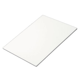 Light Blue Tint 11"x8.5" Notepad with Clean Modern