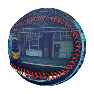 Light blue train baseball