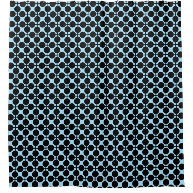 Light blue with black geometric  (Front)