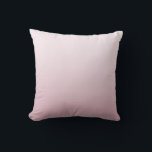 Light Blush Pink Dipped Modern Trendy Decor Throw Pillow<br><div class="desc">Custom Pillow.</div>