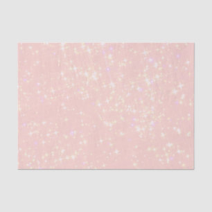 Light Blush Pink Sparkly Tissue Paper