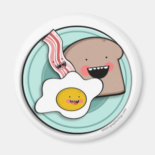 light breakfast magnet