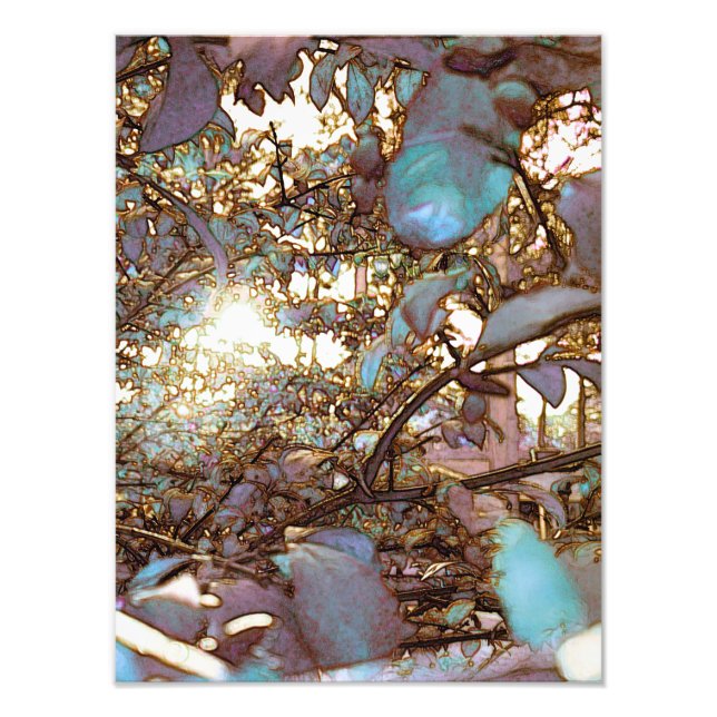 Light Breaking Through Photo Print (Front)