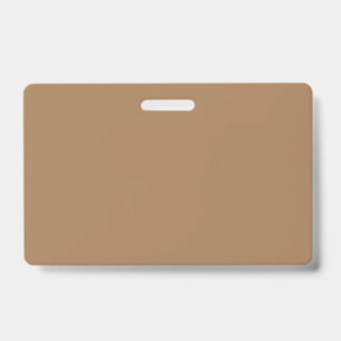 Light Brown #A57C55, Grey Olive Badge