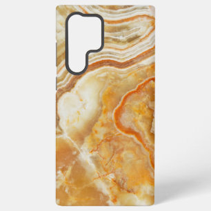 Light Brown Marble Pattern Samsung Galaxy Case