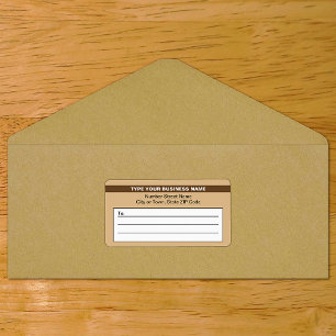 Light Brown With Highlighted Brand Name Shipping