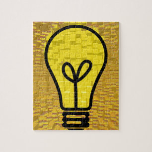 light bulb art jigsaw puzzle