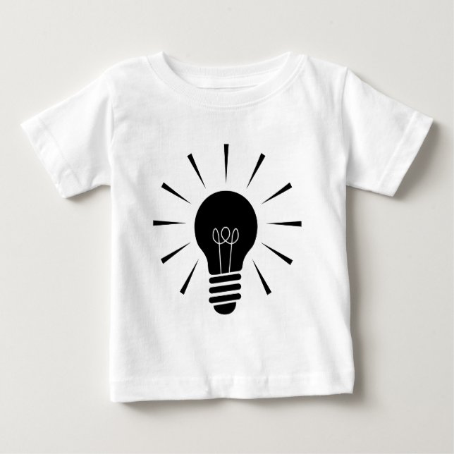 Light_Bulb Baby T-Shirt (Front)