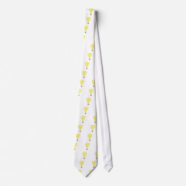 light bulb tie (Front)