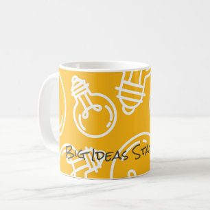 Light Bulbs BIG IDEAS START HERE Entrepreneur Mug