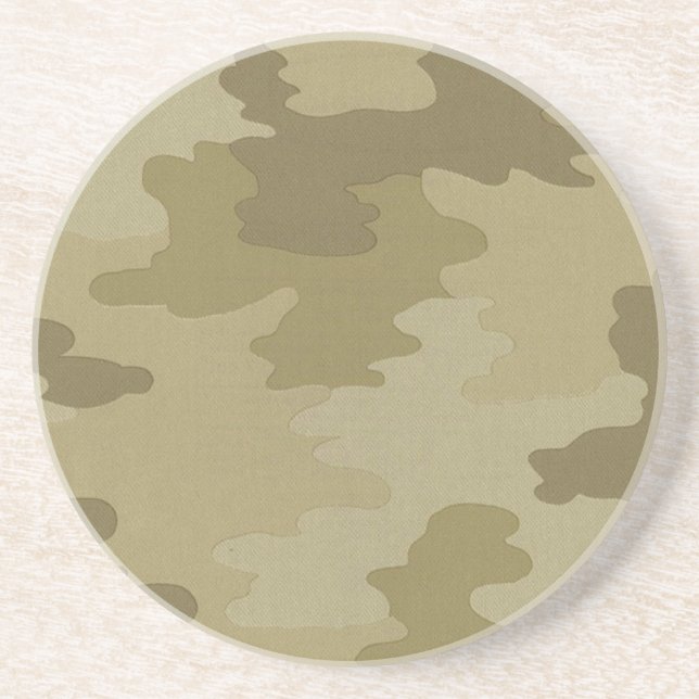 Light Camouflage Coaster (Front)
