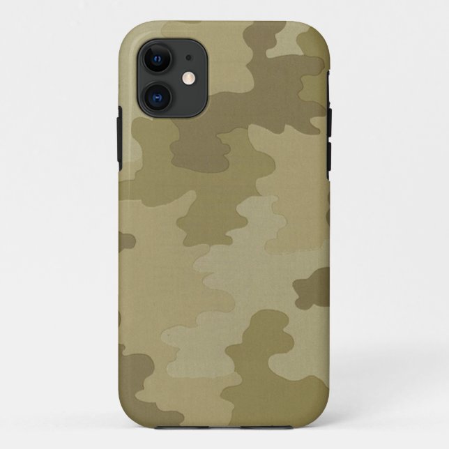 Light Camouflage iPhone 5G Case (Back)