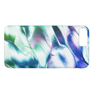 Light carved from matte metal, green to blue colou Case-Mate iPhone case
