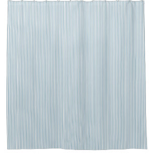 Light Chambray Blue Stripe Farmhouse