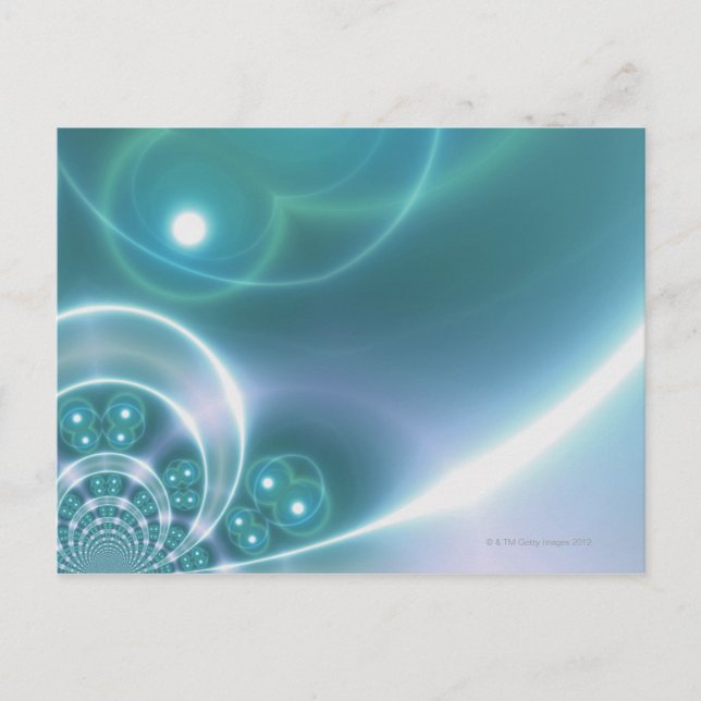 Light Circles Postcard (Front)