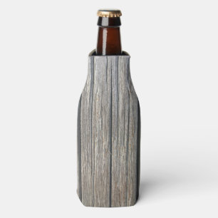 Light Colour Wood Pattern Bottle Cooler