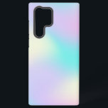 Light colours holographic background samsung galaxy case<br><div class="desc">Image of pastel tones holographic background modern iridescent design.</div>