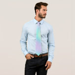 Light colours holographic background tie<br><div class="desc">Image of pastel tones holographic background modern iridescent design.</div>