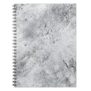 Light Concrete Plaster Texture with Distress Notebook
