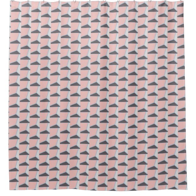 Light Coral and Grey Blue Stripes (Front)