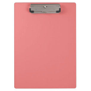 Light Coral Clipboard