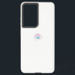 Light Cornflower Blue, Sky Megenta, Girly Samsung Galaxy Case<br><div class="desc">Phone Case</div>