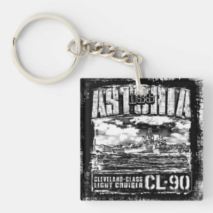 Light cruiser Astoria Keychain